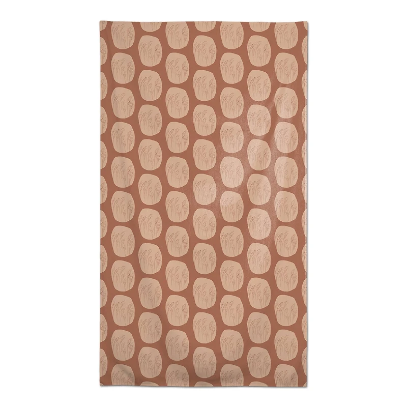Bohemian Terracotta Pattern Cotton Tablecloth