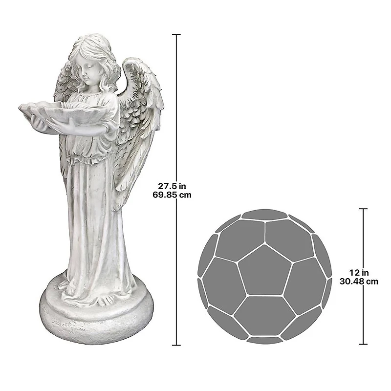 Design Toscano 27.5" Tranquil Guardian Angel Statue