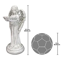 Design Toscano 27.5" Tranquil Guardian Angel Statue