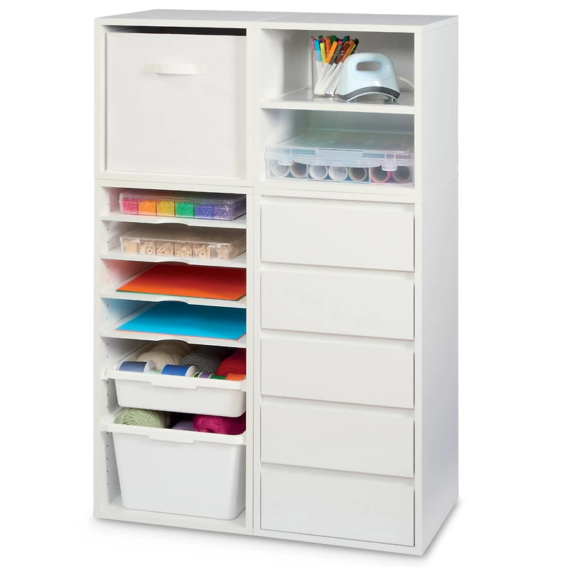 Make Station 15.7" Cube with Shelf by Simply Tidy