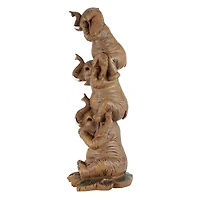 Design Toscano 24" The Hear-No, See-No, Speak-No Evil Elephants