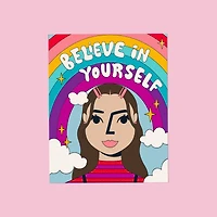 Kids Crafts Believe in Yourself Paint By Number Canvas Kit