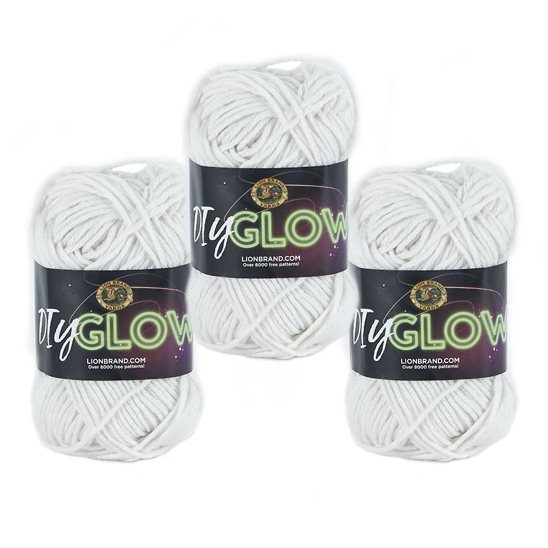3 Pack Lion Brand® DIY Glow Yarn