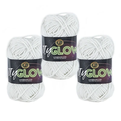 3 Pack Lion Brand® DIY Glow Yarn