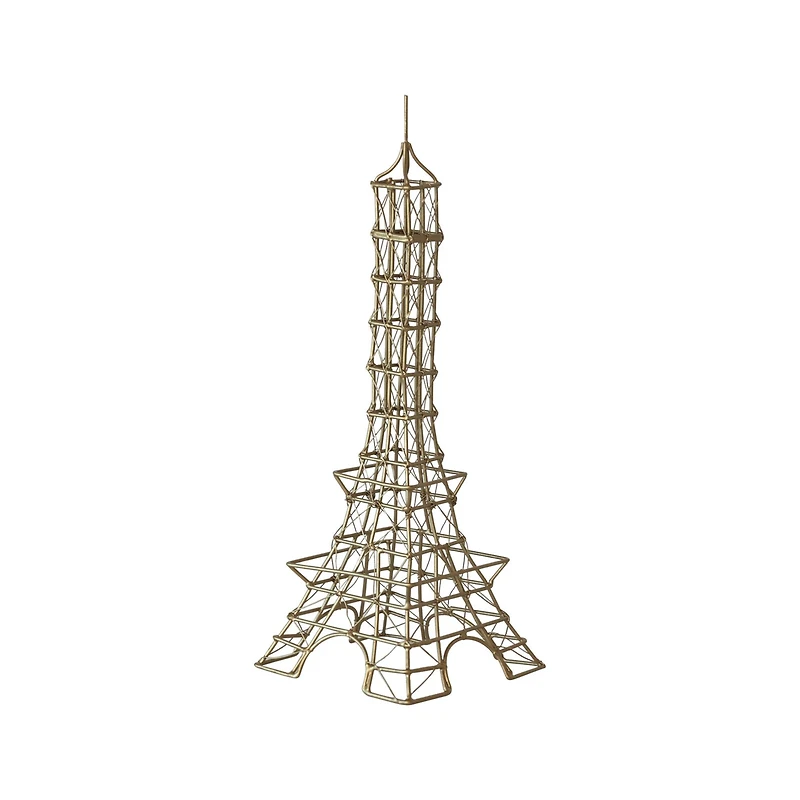 Hello Honey® 13" Antique Brass Decorative Wire Eiffel Tower