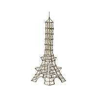 Hello Honey® 13" Antique Brass Decorative Wire Eiffel Tower