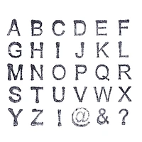 Uppercase Alphabet Wood Stamp Set by Recollections
