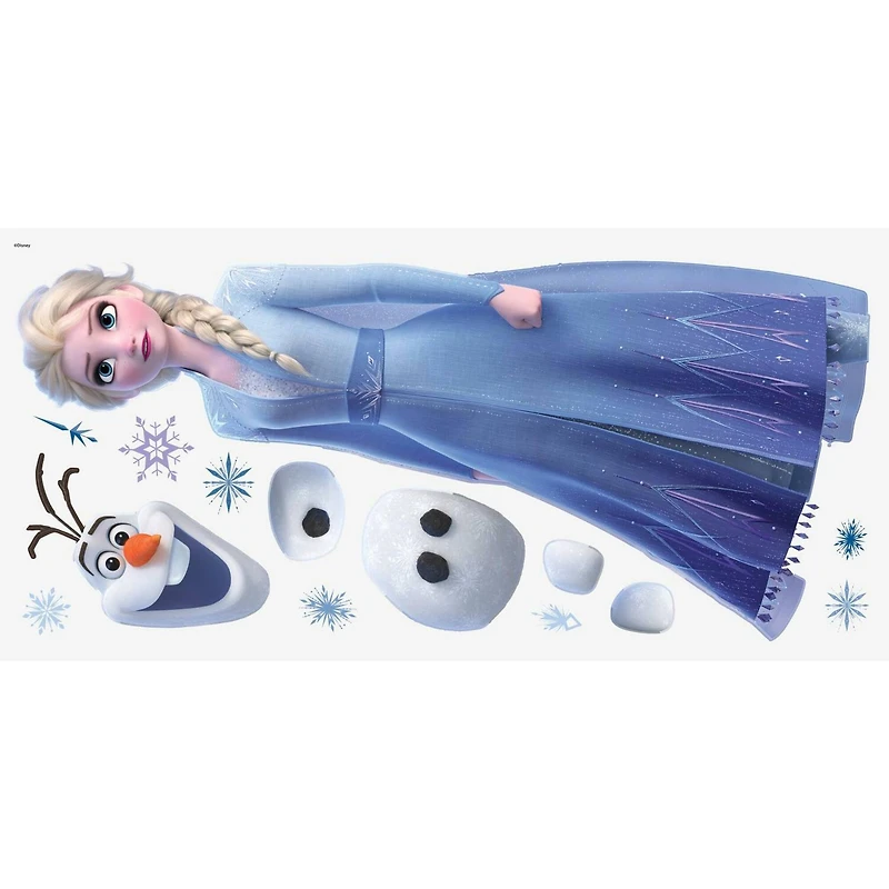 RoomMates Frozen 2 Elsa & Olaf Peel & Stick Wall Decals