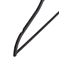 Honey Can Do Black Natural Wheat Husk Slim Hangers, 25ct.