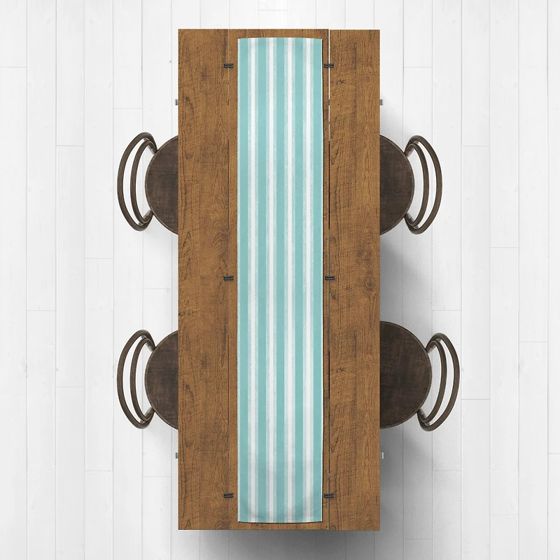Nautical Stripes Indoor/Outdoor Table Runner