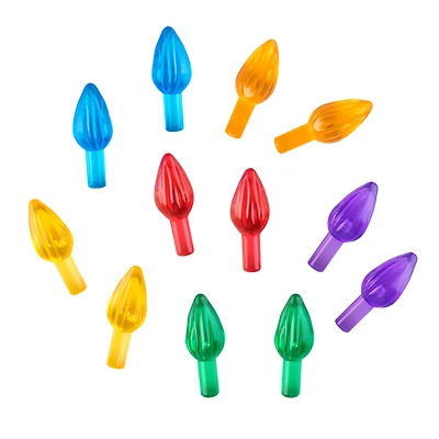 80ct. Multicolor Traditional Christmas Bulb Set