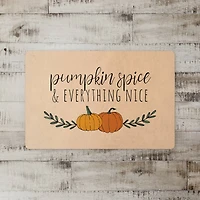 Pumpkin Spice & Everything Nice Floor Mat