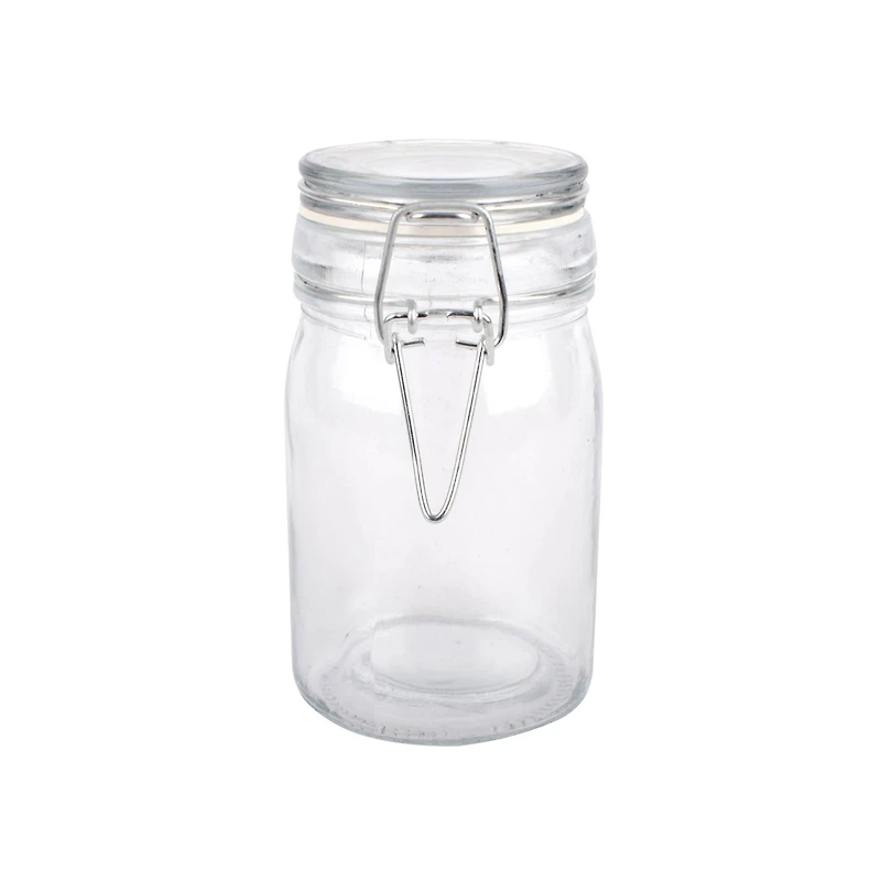 Round Glass Jar with Latch by Ashland®