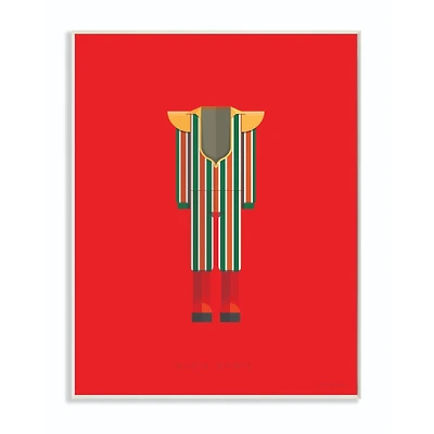 Stupell Industries David Bowie Wooden Wall Plaque