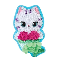 PlushCraft™ Catty Cushion Fabric by Number Kit