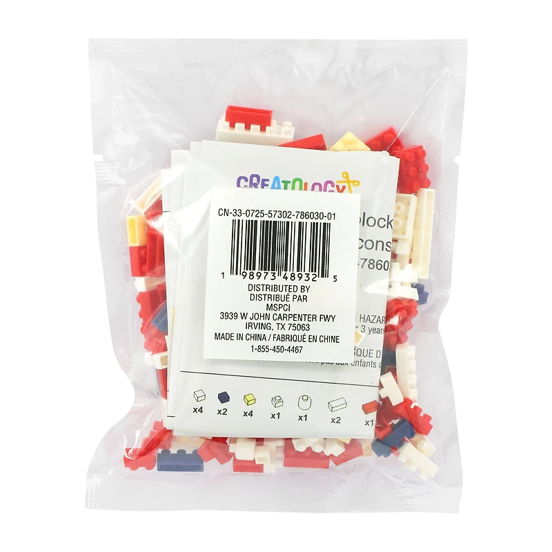 Santa Claus Mini Building Blocks by Creatology™