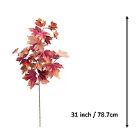 31" Red Maple Leaf Stem by Ashland®