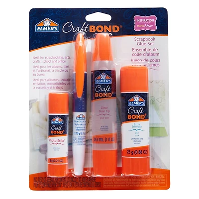 8 Pack: Elmer's® CraftBond® Scrapbook Glue Set