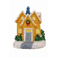 Wizardi 4" Christmas Village House Tabletop Decoration