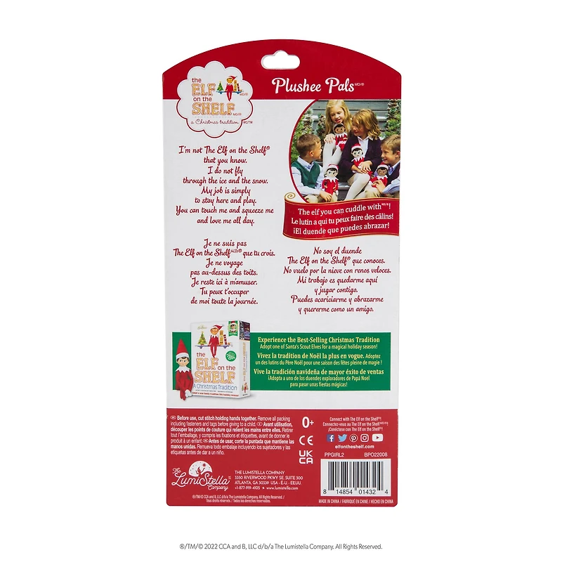 The Elf on the Shelf® Plushee Pals® Girl Elf Toy
