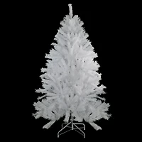 6ft. Unlit Icy White Iridescent Spruce Artificial Christmas Tree