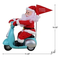 14.5" Scootin' Santa
