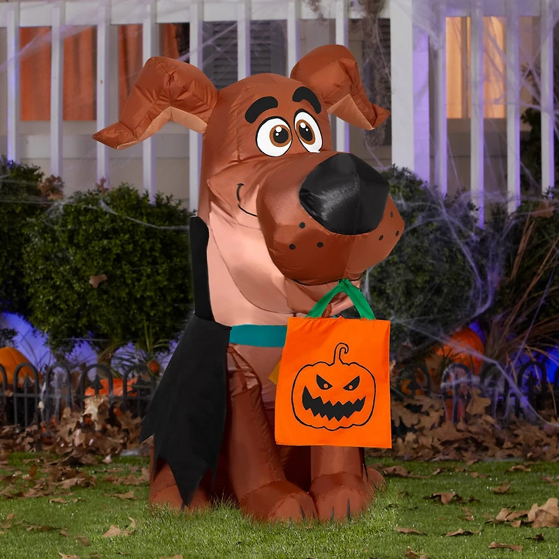 3.5ft. Airblown® Inflatable Halloween Scoob Puppy Vampire