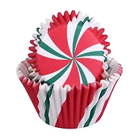 Peppermint Baking Cups by Makery
