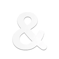 12 Pack: 6" White Wood Number by Make Market®