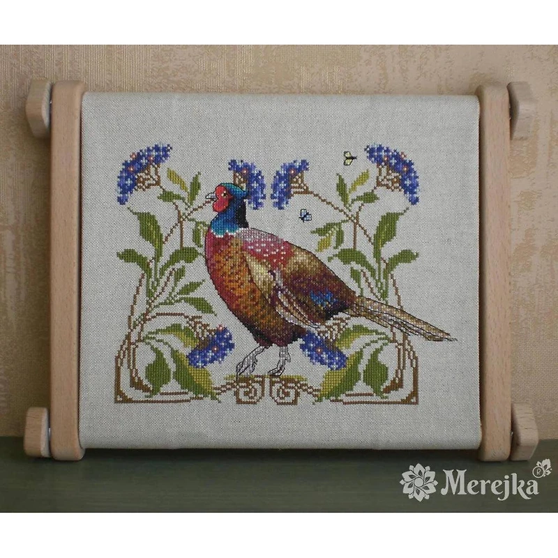 Merejka The Pheasant Counted Cross Stitch Kit