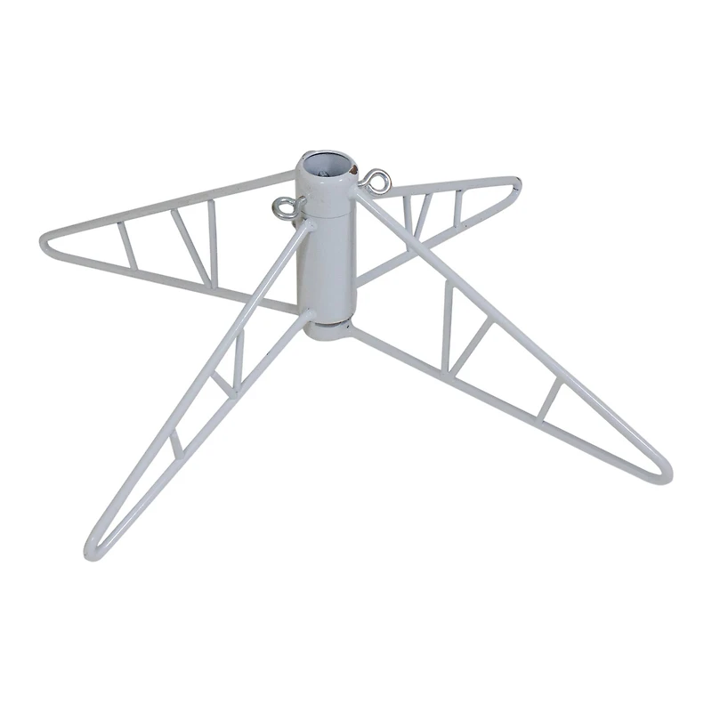 9ft. Pre-Lit Silver Noble Fir Tinsel Artificial Christmas Tree, Clear Lights