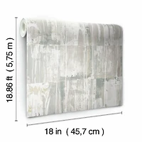 RoomMates Washout Peel & Stick Wallpaper