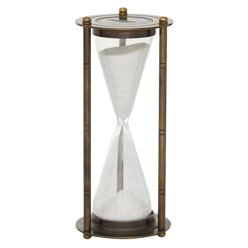 7" Brass Aluminum Contemporary Timer