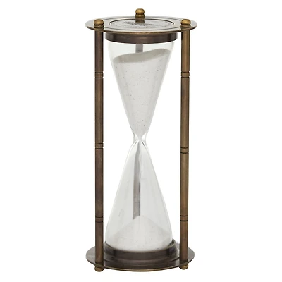 7" Brass Aluminum Contemporary Timer