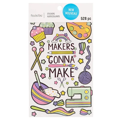 Maker Sticker Book by Recollections™