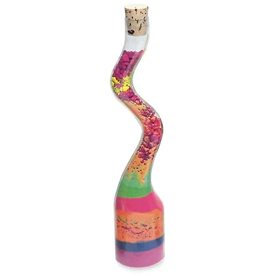 S&S® Worldwide Tall Neck Sand Art Bottles, 6ct.