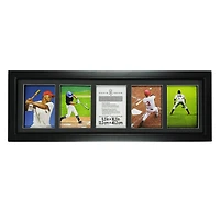 5.25" x 18.25" Black Trading Card Display Frame by Studio Décor®