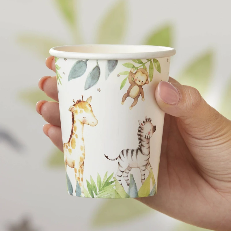Kate Aspen 7oz. Safari Baby Paper Cups, 16ct.