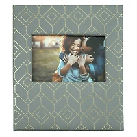 Gray Geometric 2-Up Photo Album by Recollections™