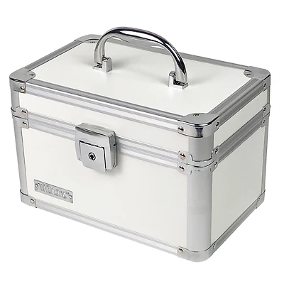 Vaultz White Divided Storage Box
