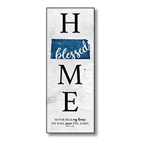 Blessed Kansas Home Wall Plaque