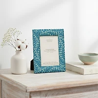 4" x 6" Teal Fern Fabric Tabletop Frame by Ashland®