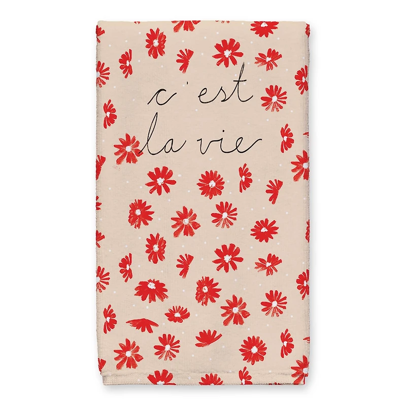 C'est La Vie Tea Towel Set of 2