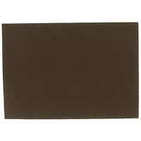 JAM Paper 5.12" x 7" Chocolate Brown Flat Note Cards, 100ct.