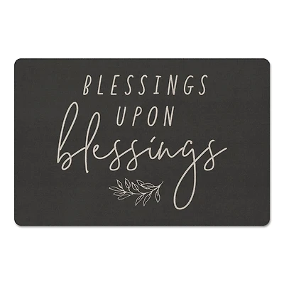 Blessings Upon Blessings Floor Mat, 18" x 27"
