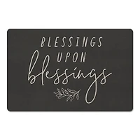 Blessings Upon Blessings Floor Mat, 18" x 27"