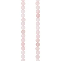 12 Pack: Rose Quartz Round Beads