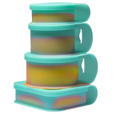 Silipint® 4-Piece Silicone Go Go Bowl Set