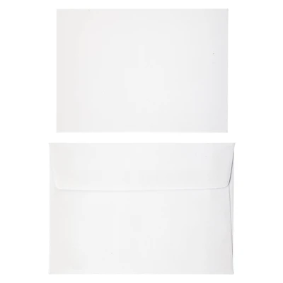 White Cards & Envelopes by Recollections™, 2.5" x 3.5"