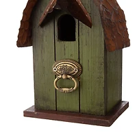 Glitzhome® Rustic Garden Distressed Wooden Birdhouse